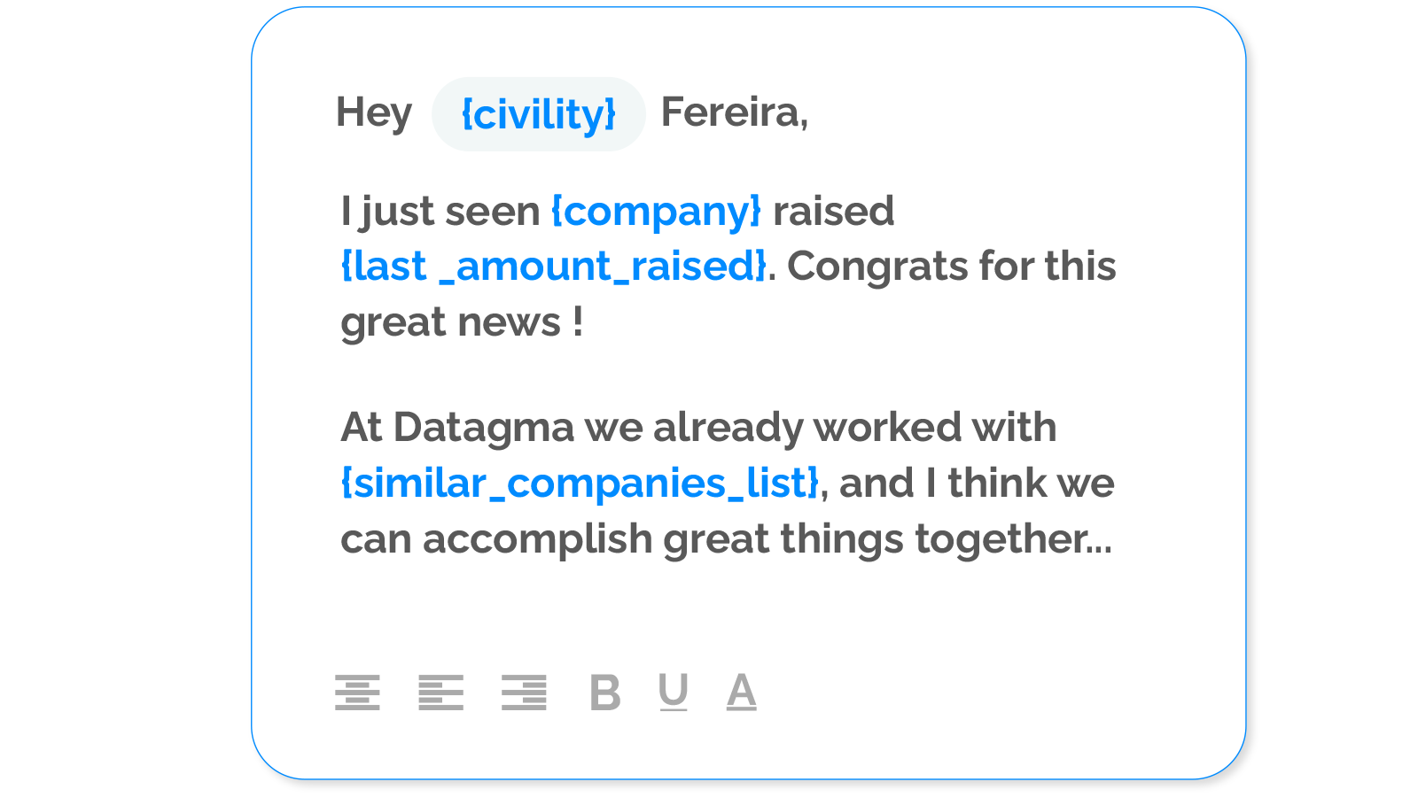 Advanced campaign personalization